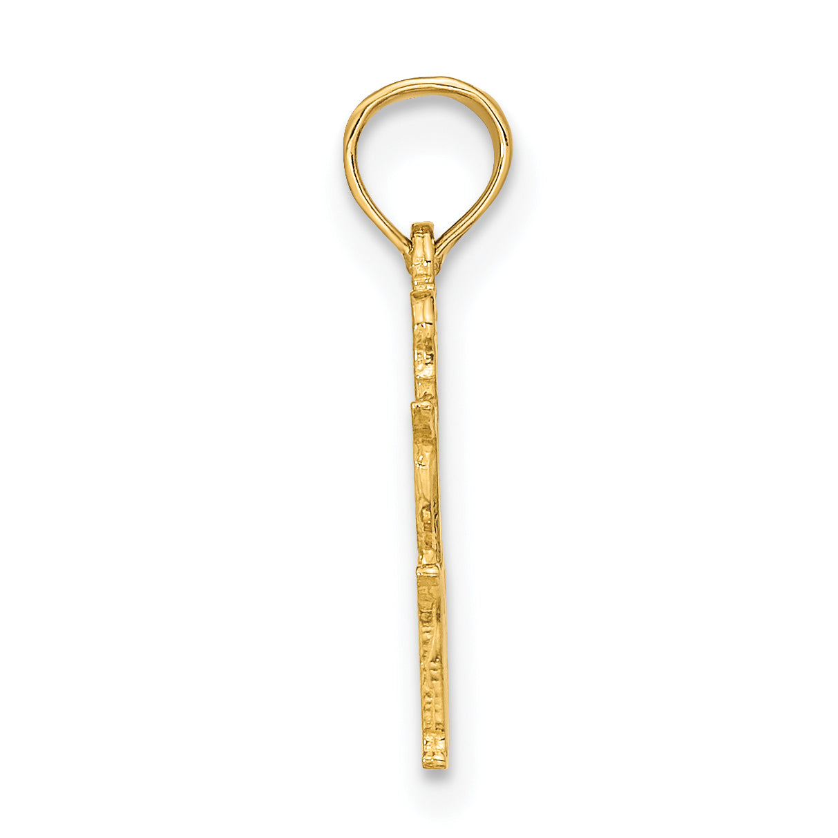 10K VIRGO Zodiac Charm