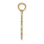 10K SAGITTARIUS Zodiac Charm