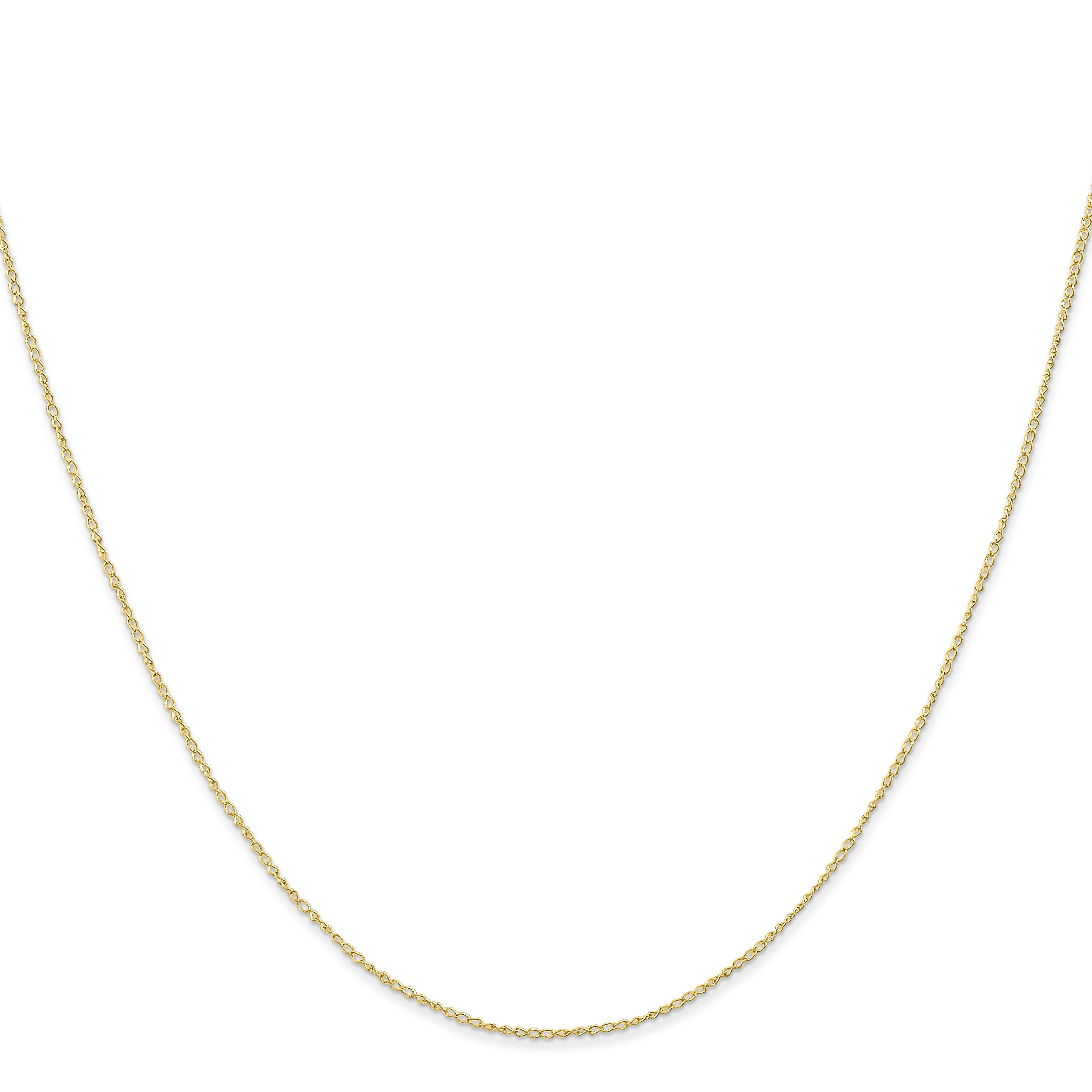 10k .5mm Carded Curb Chain Secondary image