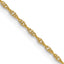 10k .95mm Carded Cable Rope Chain
