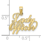 10k LADY OFFICER Charm