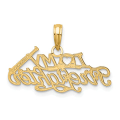 10k I LOVE MY FIREFIGHTER Charm