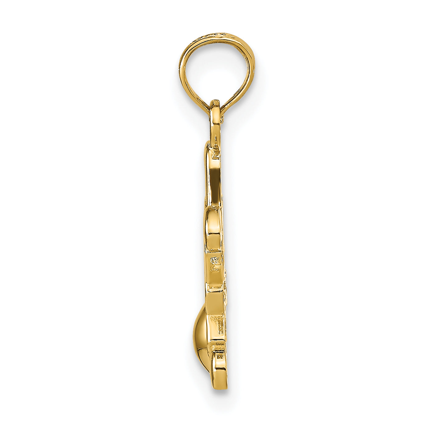 10K Little Boy Pendant Secondary image