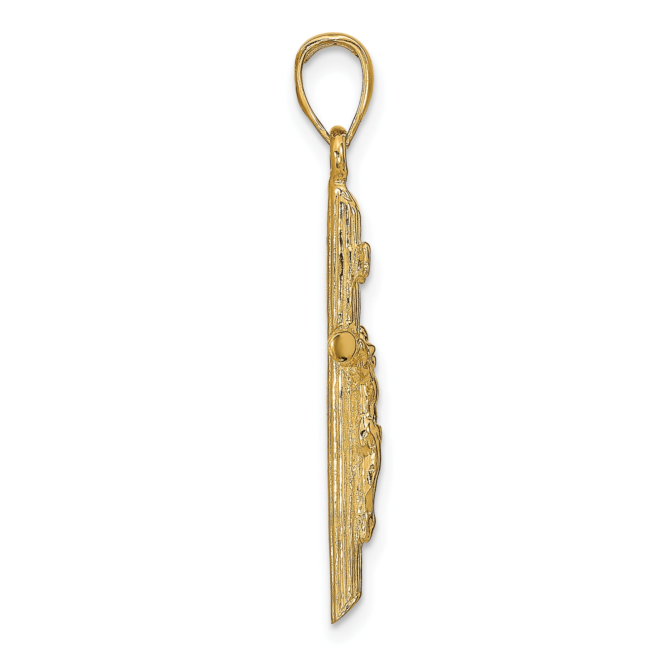 10k Crucifix Pendant Secondary image