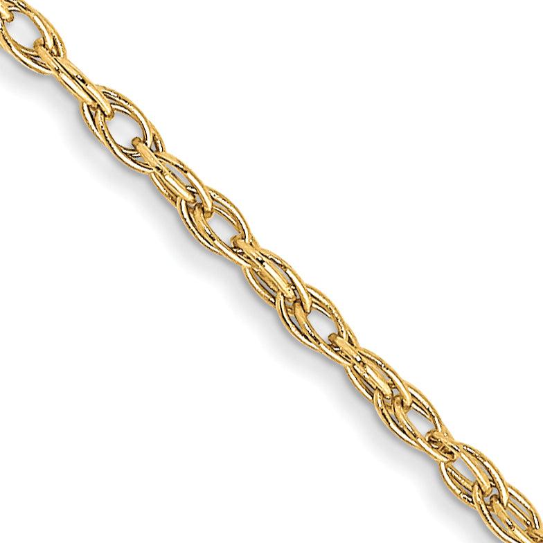 10k 1.15mm Carded Cable Rope Chain Main image