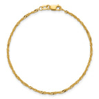 10k 1.7mm Singapore Chain