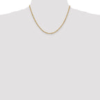 10k 2mm Singapore Chain