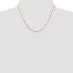 10K None 0.7mm Box Chain Necklace - view 4
