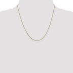 10K None 0.7mm Box Chain Necklace - view 4