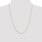 10K None 0.7mm Box Chain Necklace - view 4