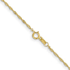 10K None 1.1mm Singapore Chain - view 3