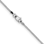 10k WG 1.05mm Box Chain