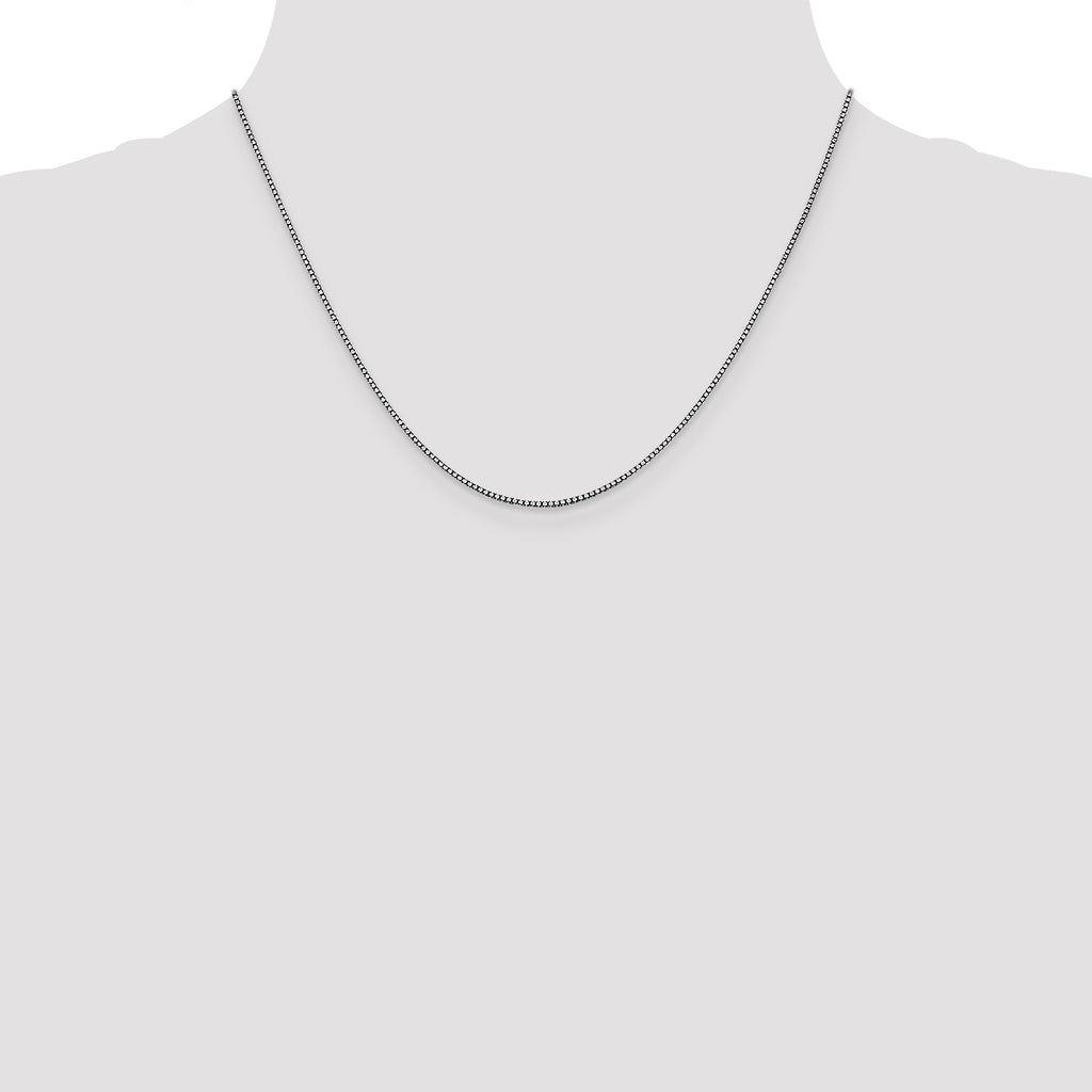 10k WG 1.05mm Box Chain