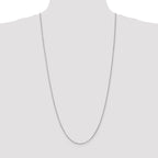 10k WG 1.25mm Box Chain