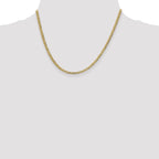 10K 3.1mm Lightweight Flat Cuban Chain
