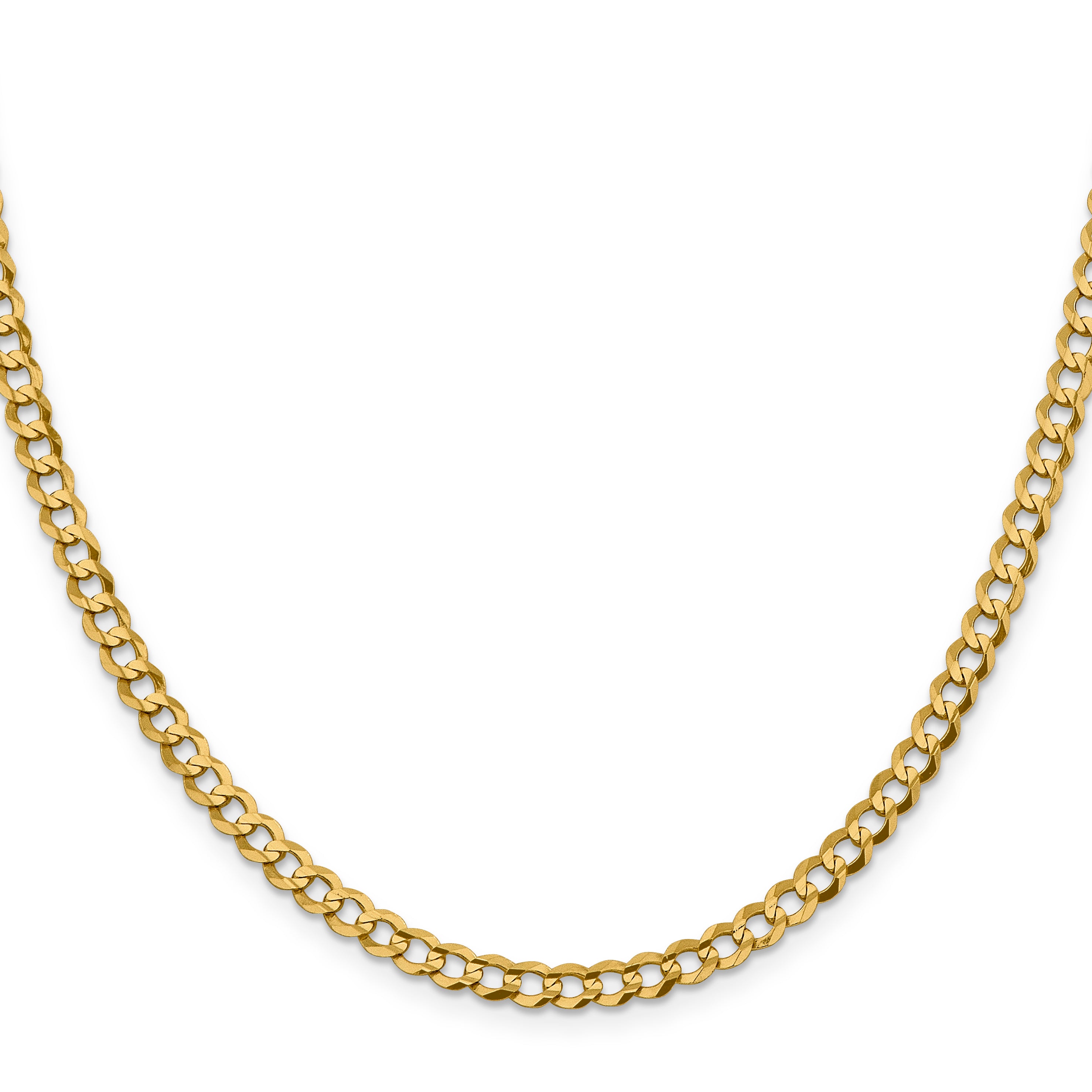 10K 4.7mm Lightweight Flat Cuban Chain Secondary image