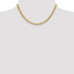 10K 4.7mm Lightweight Flat Cuban Chain