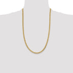 10K 4.7mm Lightweight Flat Cuban Chain