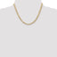 10K 5.25mm Open Concave Curb Chain 10K