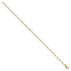 10K Polished Fancy Link Bracelet