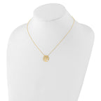 10K Polished Tree of Life Necklace