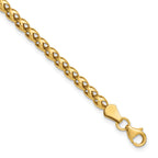 10K Polished Fancy Bracelet