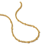 10K Yellow Gold Rolo Chain Necklace, 18 in
