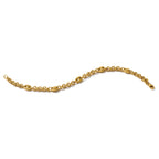 10K Yellow Gold Polished Bracelet, 7.5 in