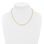 10K Yellow Gold Polished Necklace