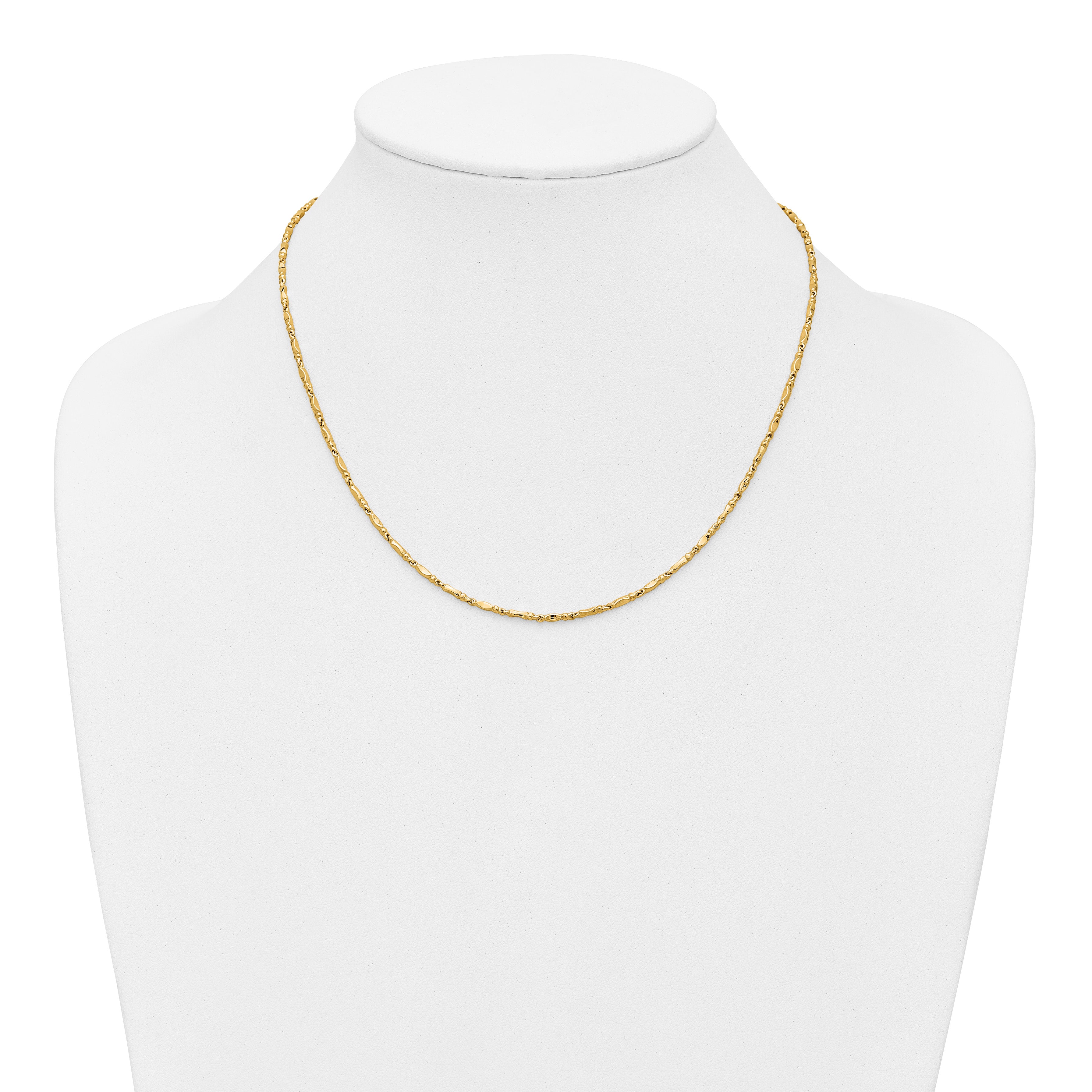 10K Yellow Gold Polished Necklace