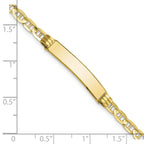 10k Anchor Link ID Bracelet
