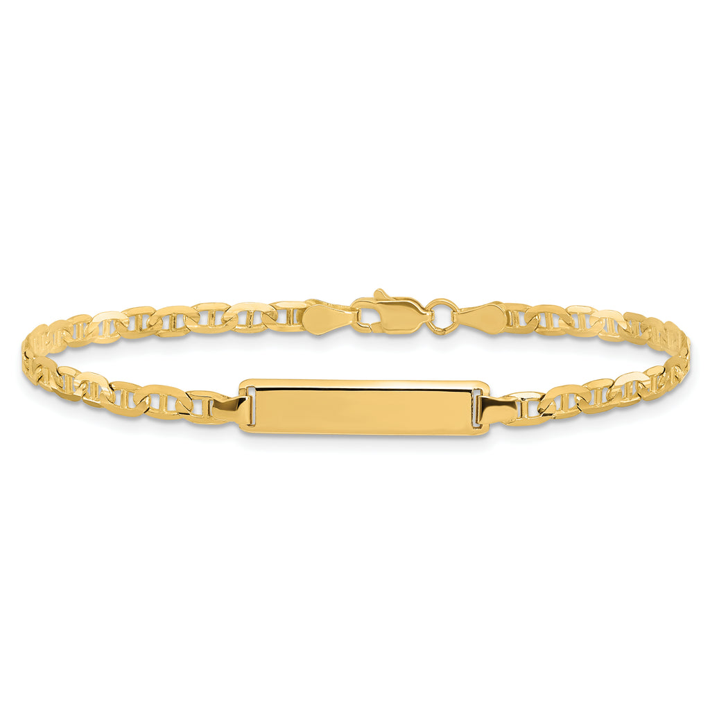 10k Anchor Link ID Bracelet