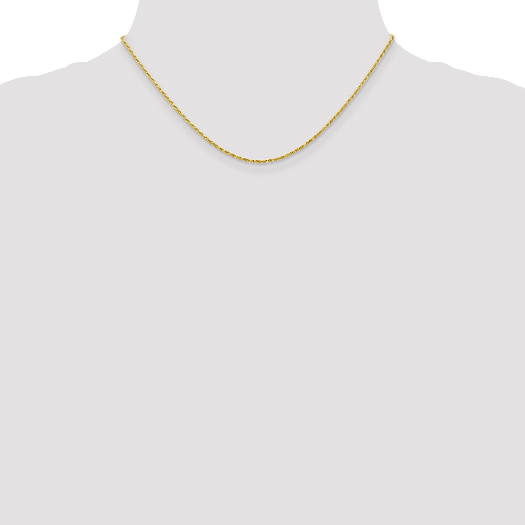 10k 1.3mm D/C Machine Made Rope Chain