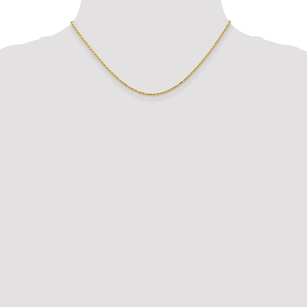10k 1.3mm D/C Machine Made Rope Chain