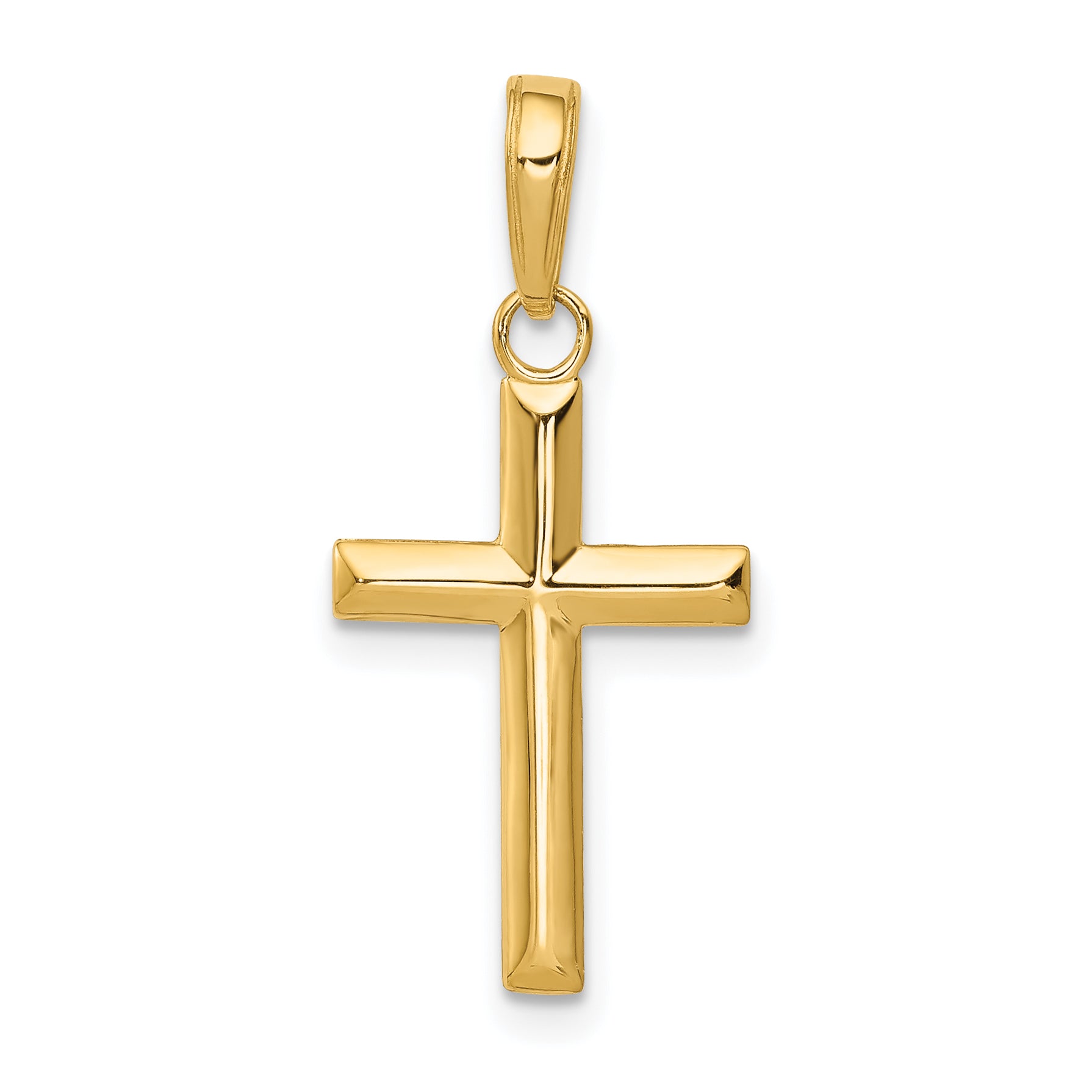 10K Small Cross Pendant Main image