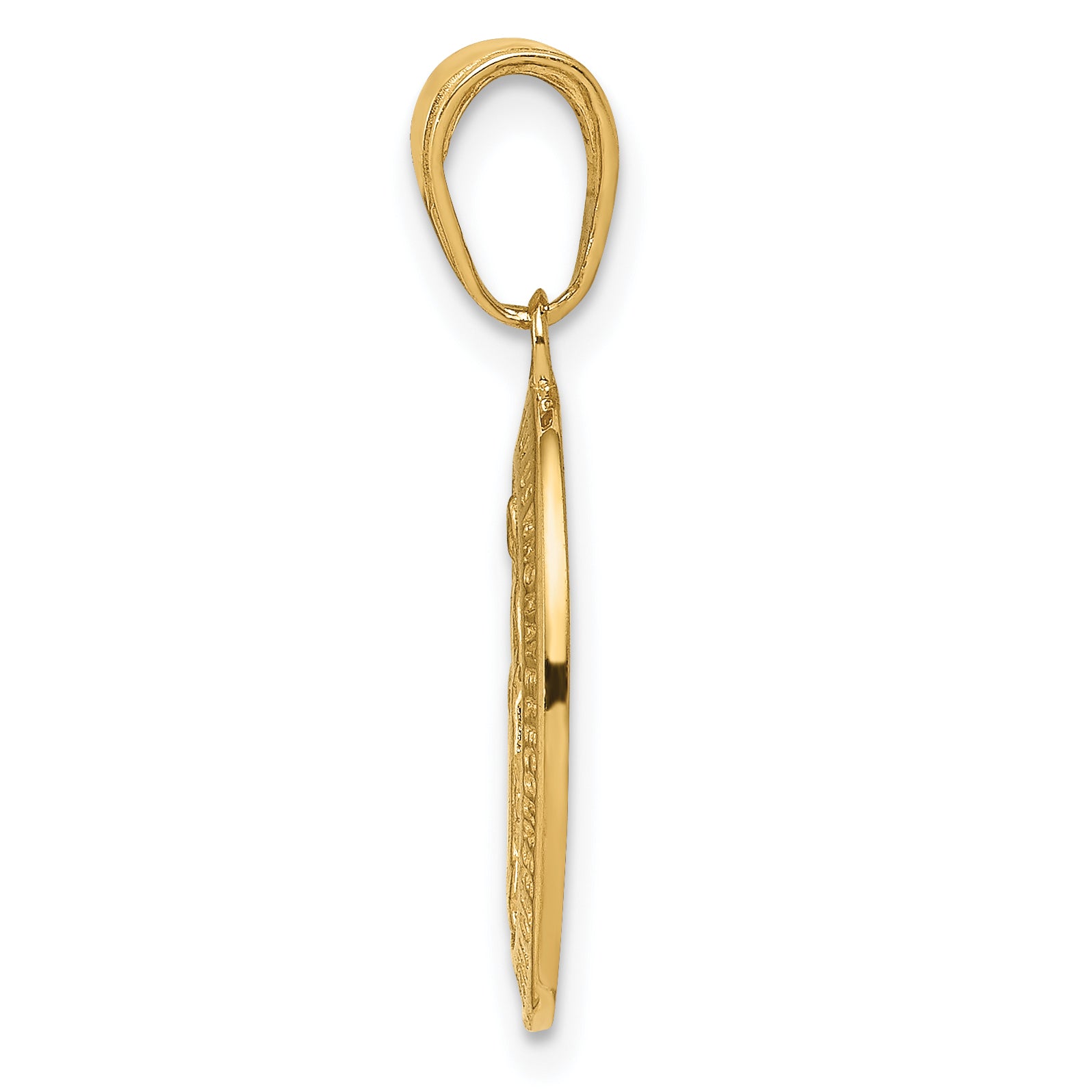 10k Miraculous Medal Pendant Secondary image