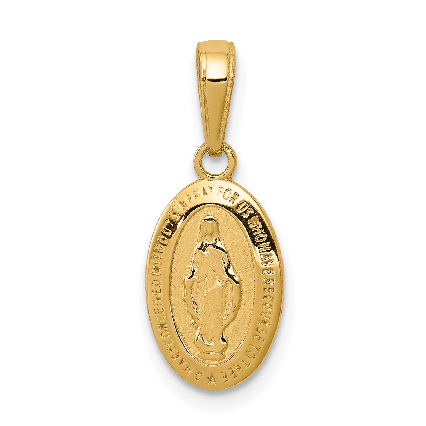 10k Miraculous Medal Charm Main image