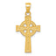 10k Reversible GOD IS LOVE Celtic Cross Pendant