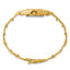 10k 22mm Champagne Dial 7 inch Nugget Watch