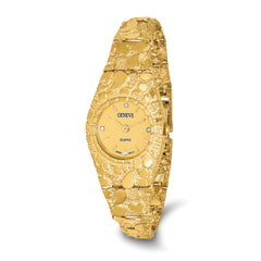 10k Champagne 22mm Dial Nugget Watch