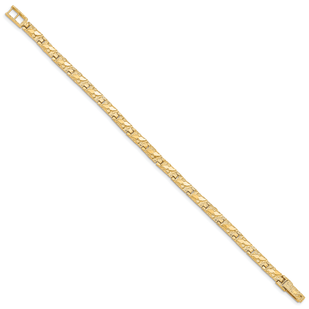 10k 5.5mm NUGGET Bracelet
