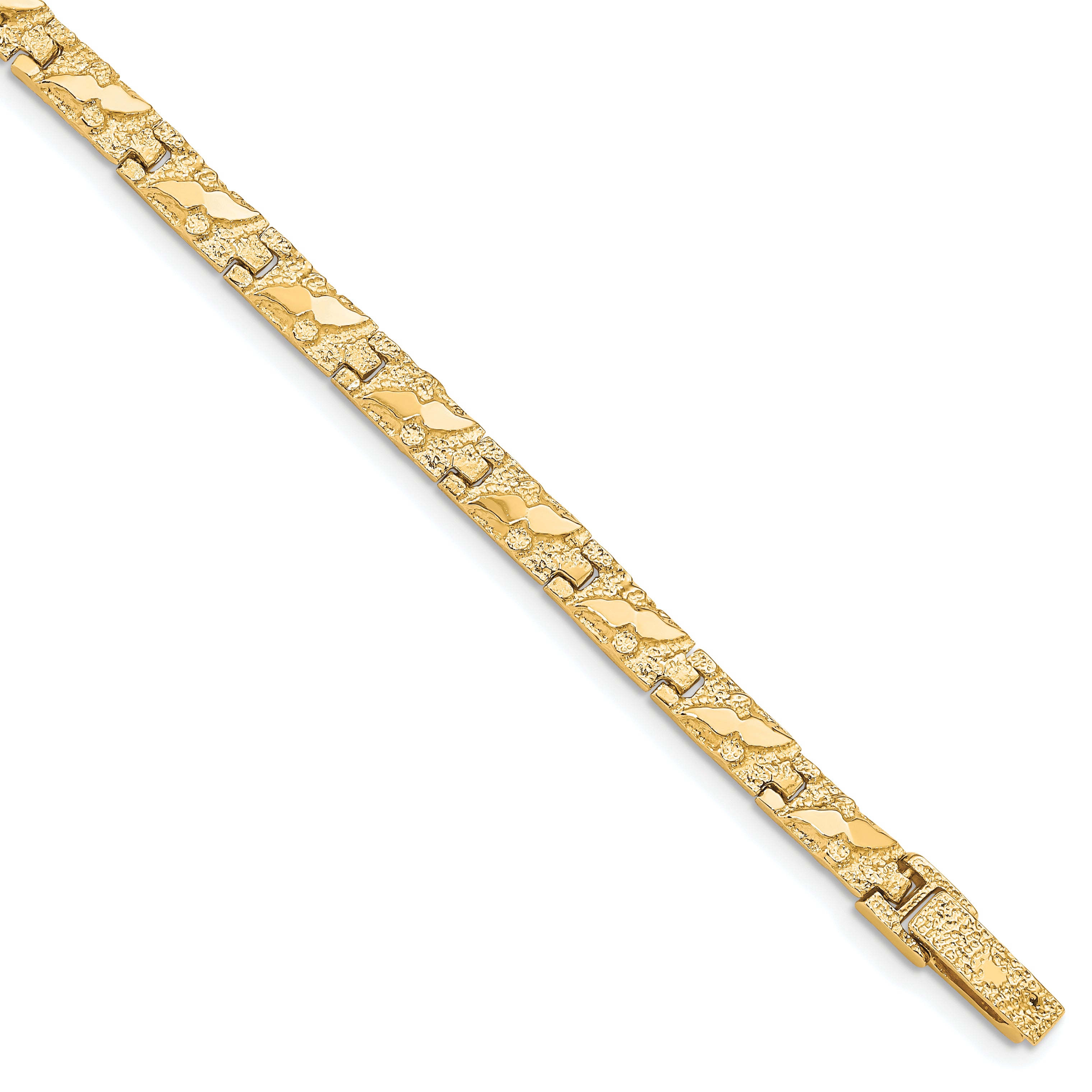 10k 5.5mm NUGGET Bracelet