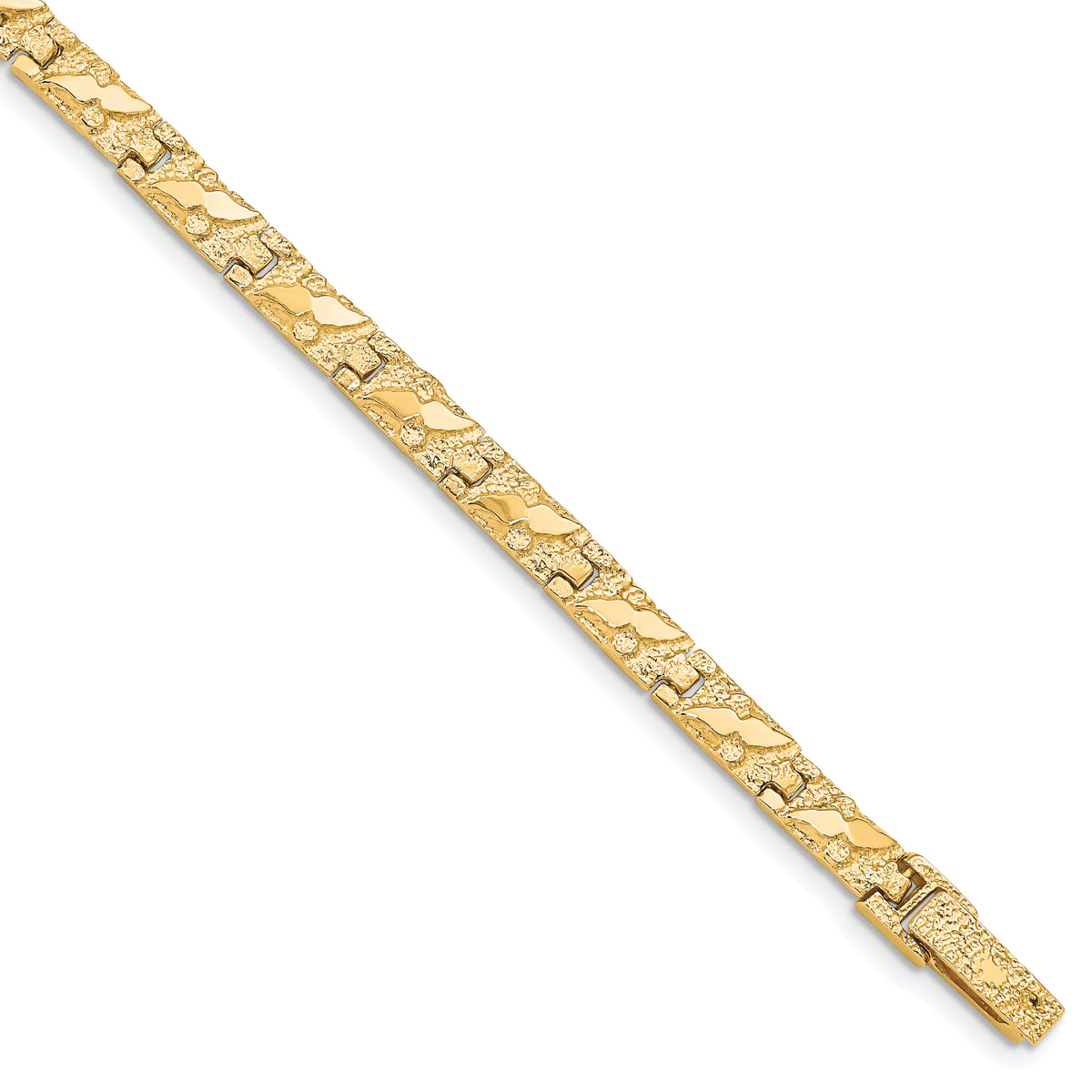 10k 5.5mm NUGGET Bracelet