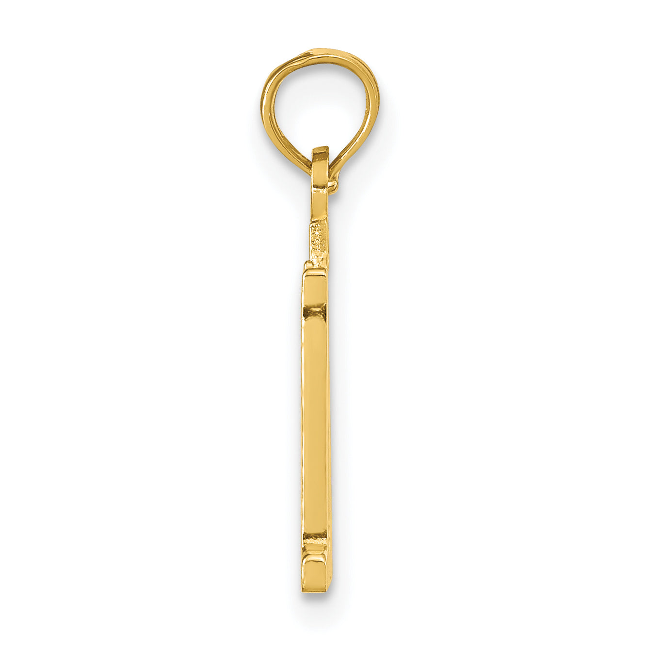 10K Number 11 Pendant Secondary image