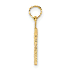 10K Number 13 Pendant