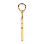 10K Number 16 Pendant