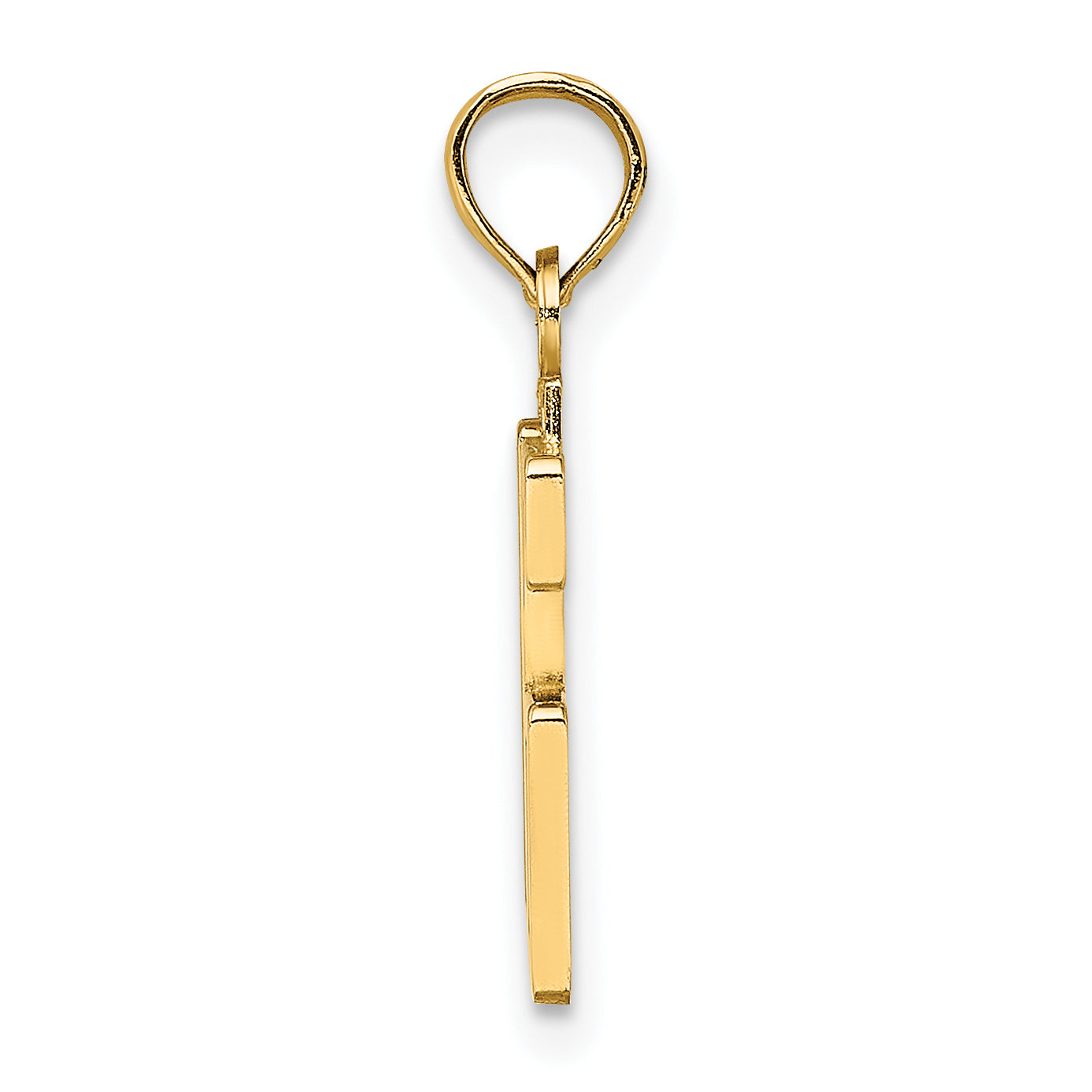 10K Number 16 Pendant