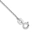 10k WG .8mm D/C Cable with Spring Ring Clasp Chain Anklet