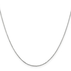 10k WG .8mm D/C Cable with Lobster Clasp Chain