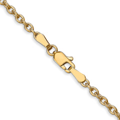 10k 2.4mm Round Open Link Cable Chain